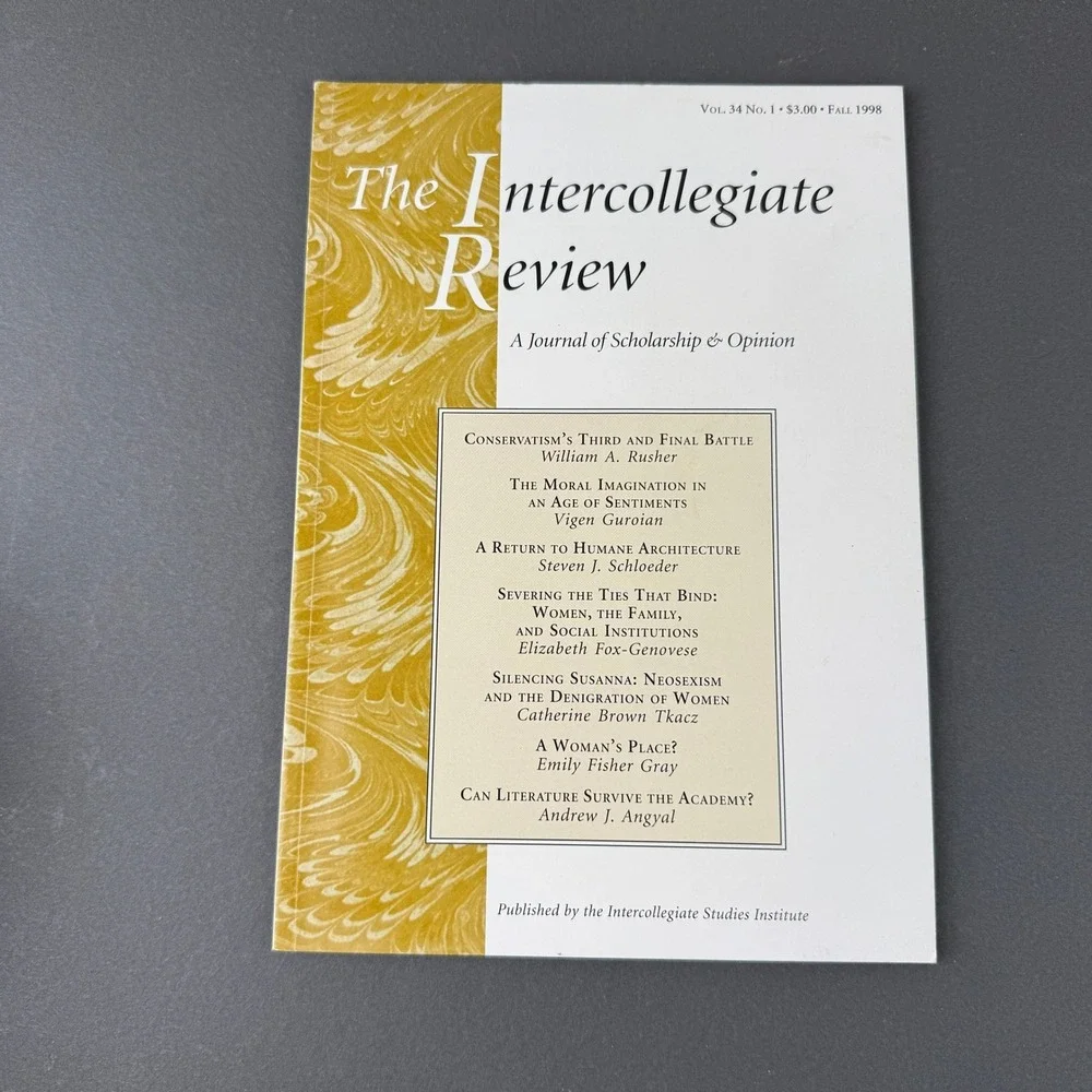 The Intercollegiate Review Journal Lot 10 Issues Mixed Vol 34-39 Multicolor EXC